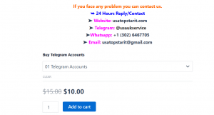 Buy Telegram Accounts